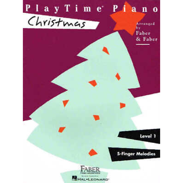PlayTime Piano - Christmas - Level 1 - 5 Finger Melodies (HL00420111)