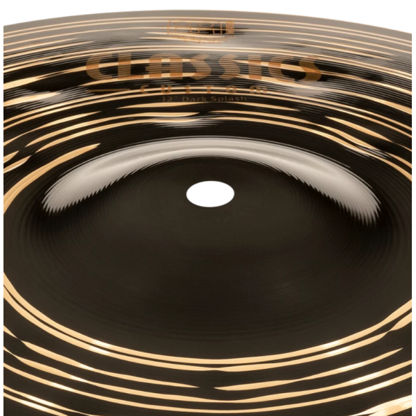 Meinl Cymbals 12-Inch Splash Cymbal - Classic Custom Dark (CC12DAS) - Image 4