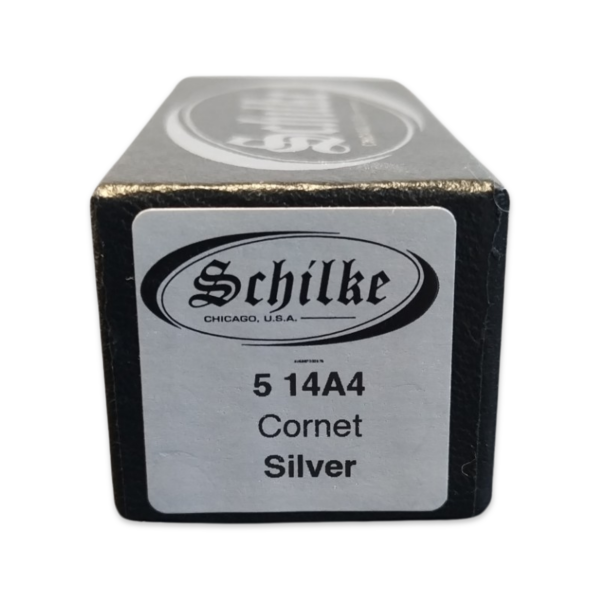 Schilke Standard Series Cornet Mouthpiece Model 14A4 Finished in Silver Plate - Image 2