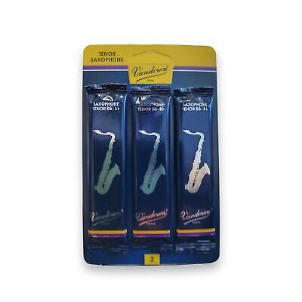 Vandoren Tradition Bb Tenor Saxophone Reed Strength 2 - 3 Pack (SR222/3V)
