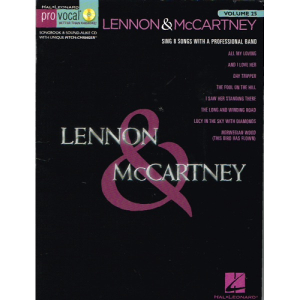 Pre-Owned Lennon & McCartney - Pro Vocal - Volume 25 (HL00740339)