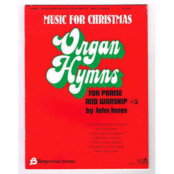 Pre-Owned Music for Christmas Organ Hymns for Praise and Worship #3